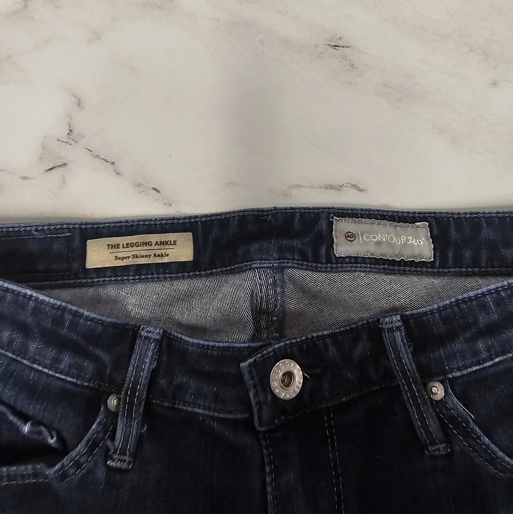 Adriano Goldchmied 360 The Legging Ankle Super Skinny‎ Blue Jeans 27 Preowned